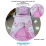 ETEHOMETEX Pamuklu Kapitoneli Yatak Örtüsü Seti TEK KİŞİLİK PRENSES PEMBE 8696474232102